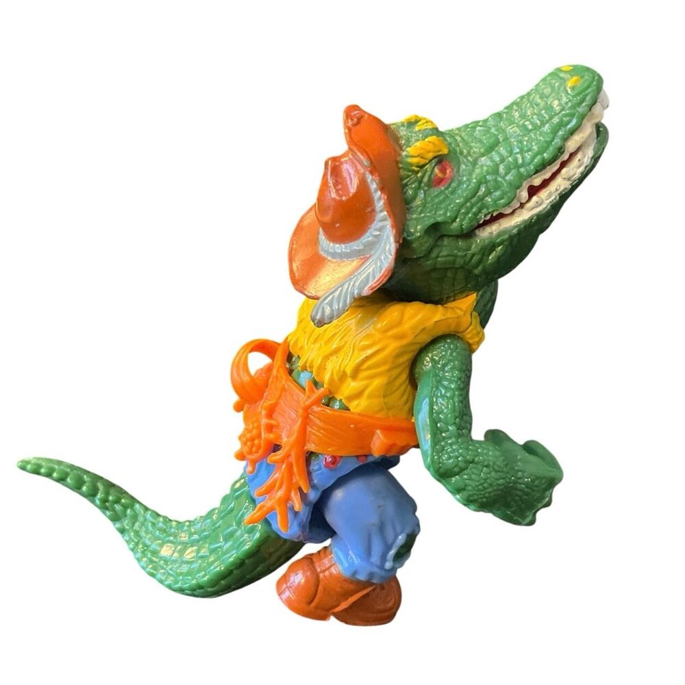 Vintage TMNT Walkabout Leatherhead Action Figure 1993 Playmates